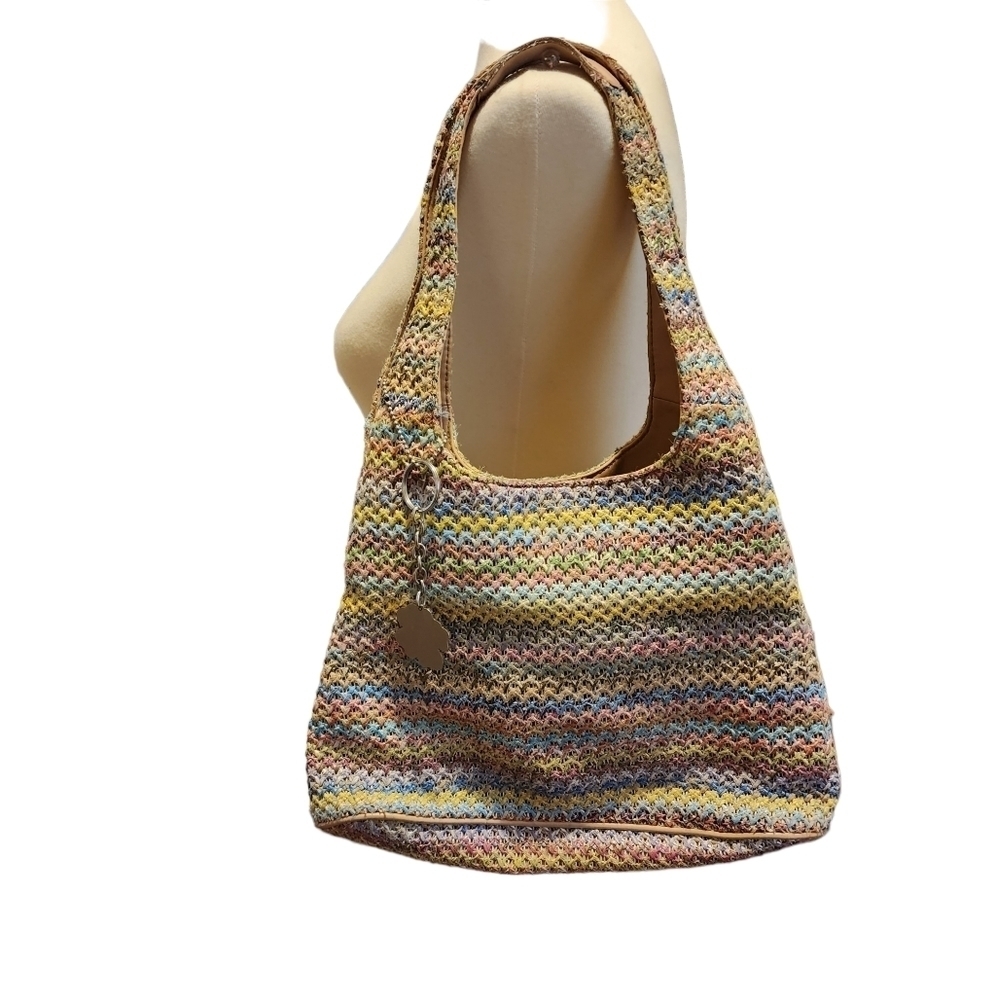 Croft & Barrow Multicolor Woven Handbag Purse